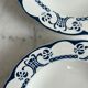 Set of 2 deep plates Marie Christine Sarreguemines