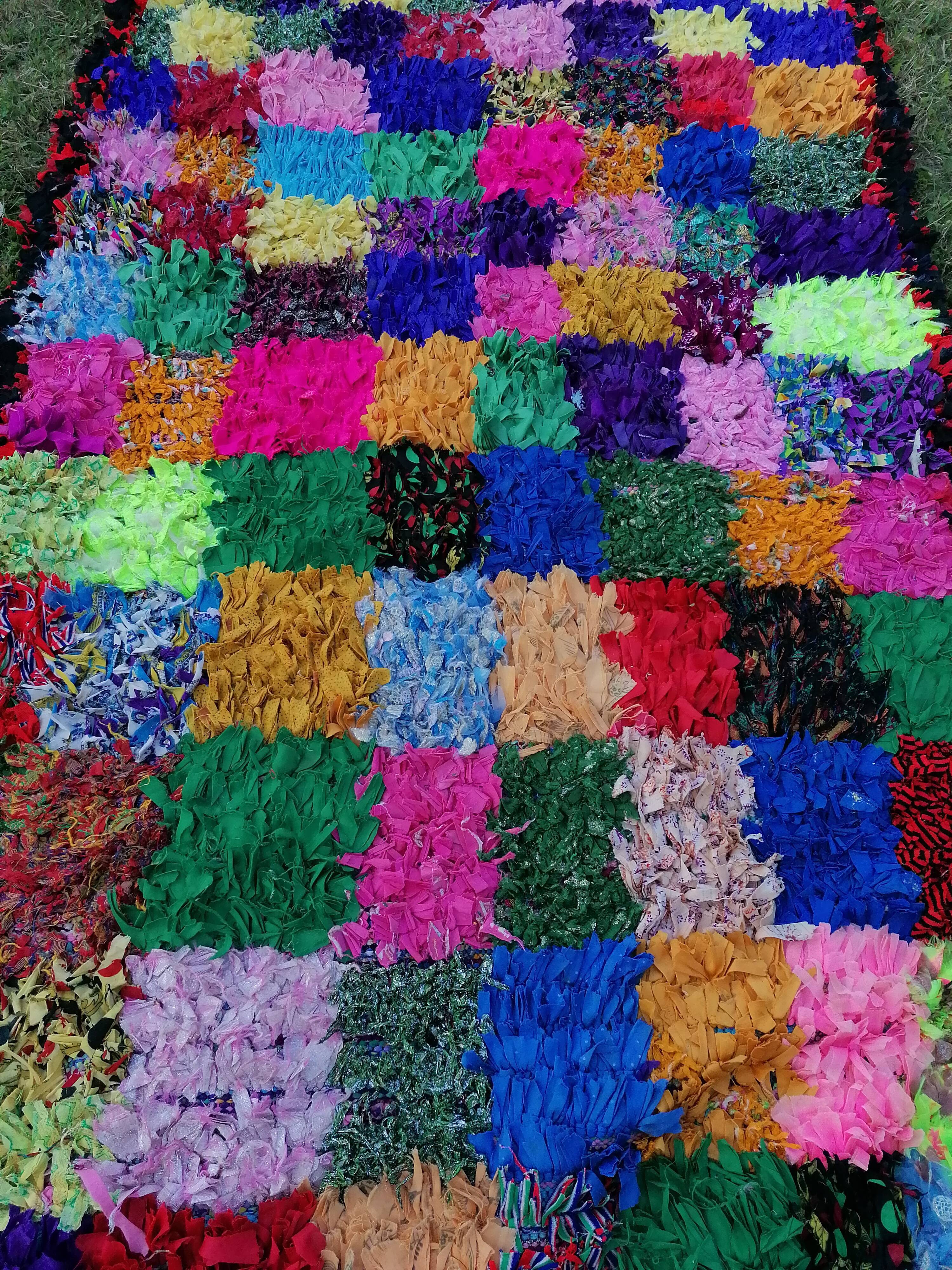 Old Berber butchery carpet