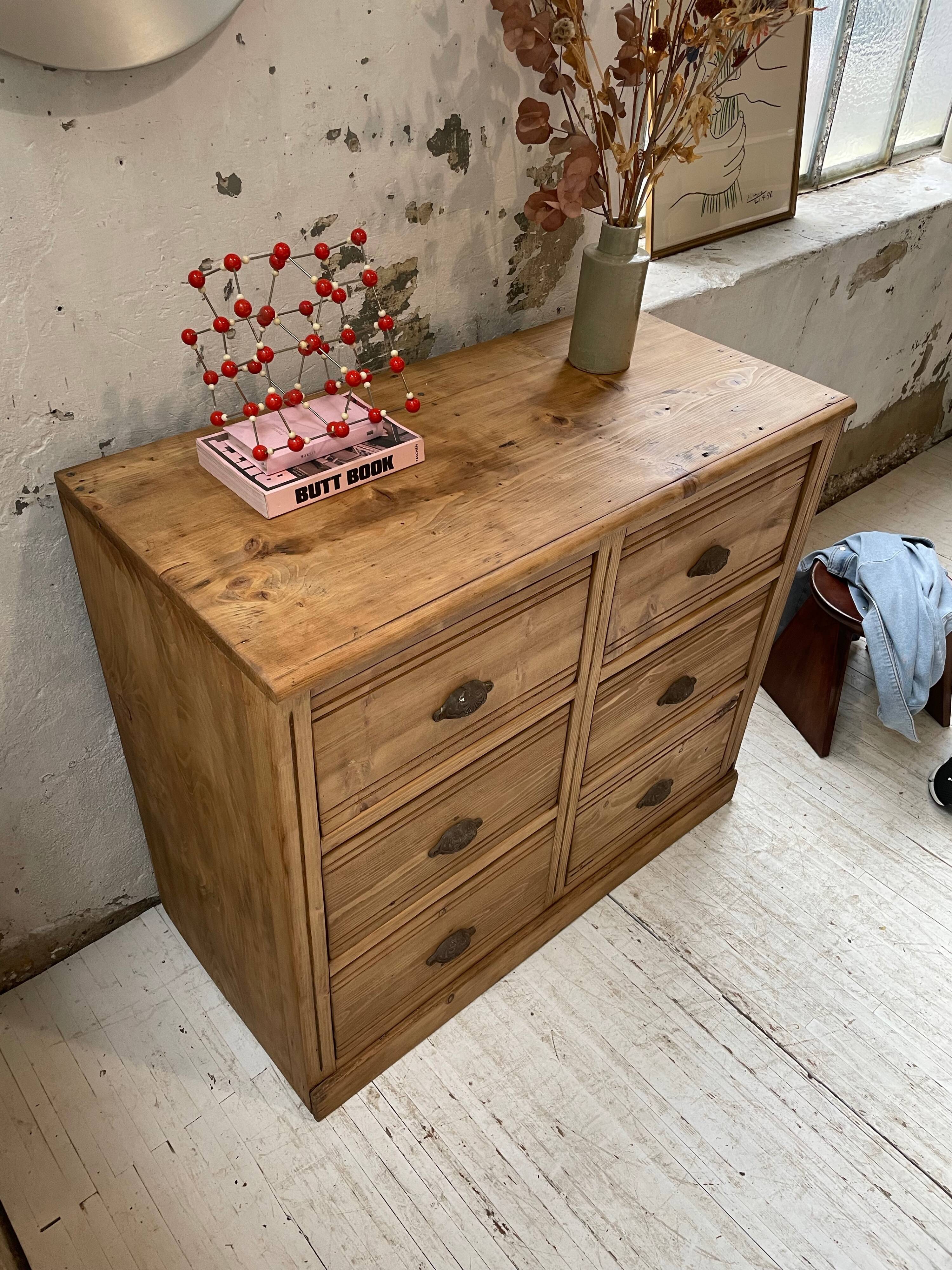 Convenient pine workshop furniture