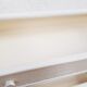 Commode vintage en rotin blanc