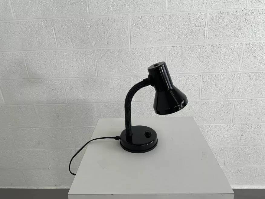 Lampe de bureau industriel noir