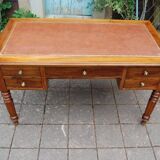 19th century Louis Philippe period walnut desk