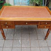 19th century Louis Philippe period walnut desk