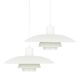 Pair of 2 Danish vintage PH 4/3 pendant lamps by Poul Henningsen, 1966