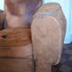 Fauteuil club cuir années 50
