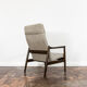 Gfm 64 back armchair with ottoman by edmund homa 1960's