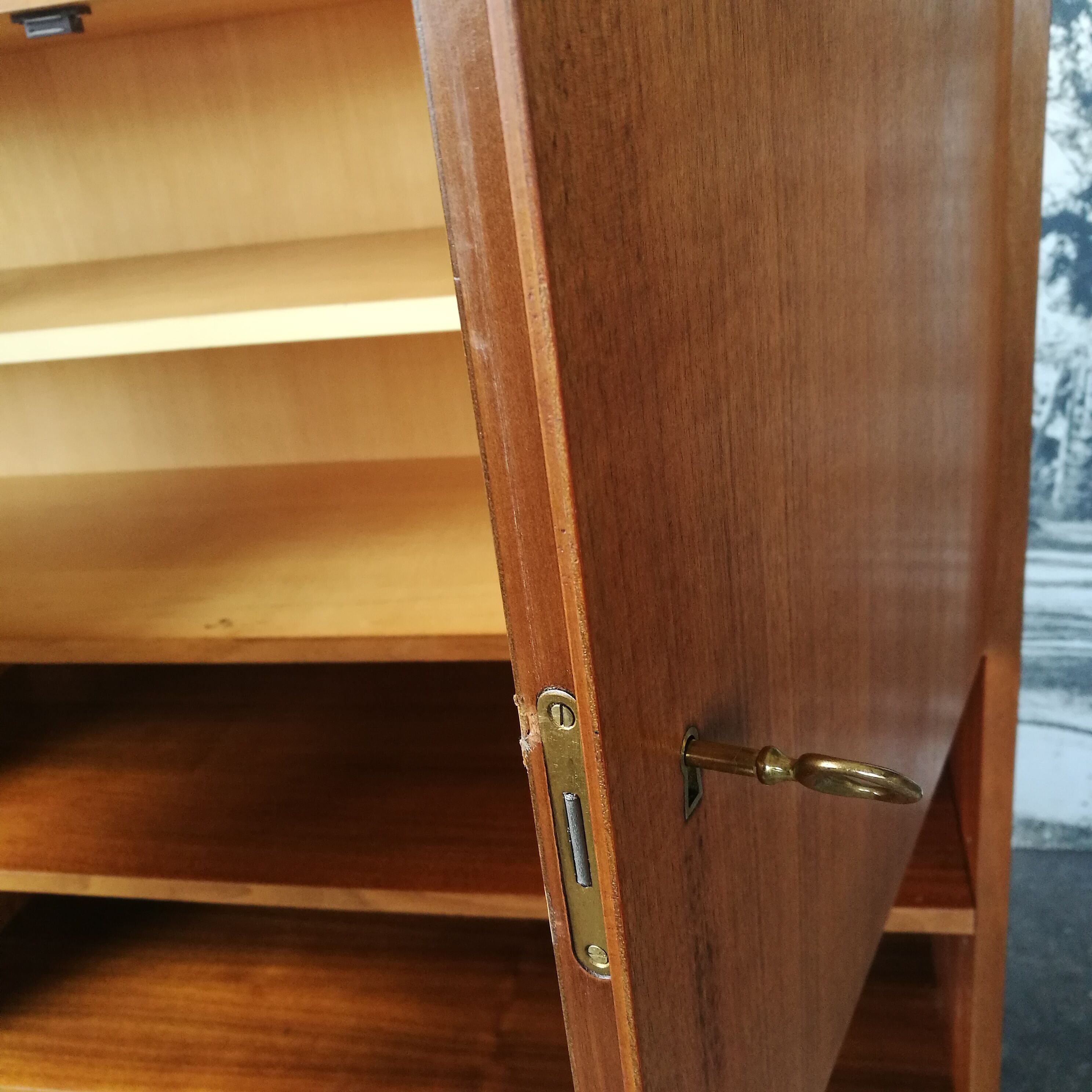 Shelf, mid century library