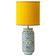 Granada Albarello Ceramic Table Lamp, Hand-Painted, New Silk Shade