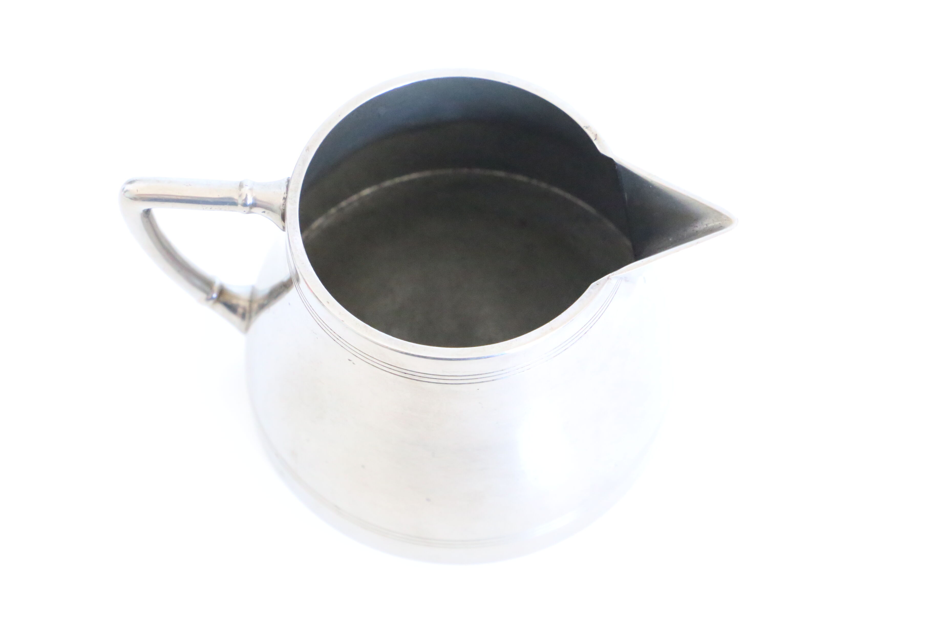 Water pitcher or white metal milk, 60s, Netherlands