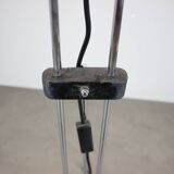 Lampadaire italien réglable en chrome Space Age, années 1960