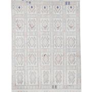 Vintage Turkish rug from Oushak, hand-woven 156x216 cm