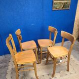 4 vintage luterma bistro chairs