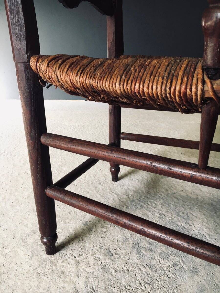 French Country Style Armchair, 1920s
