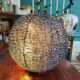 Vintage glass ball lamp