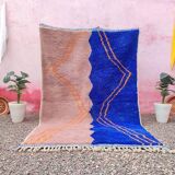 Handmade Beni Ouraine wool rug