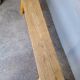 Bench 140 cm old solid wood with patina