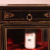 Napoleon III period collector's display cabinet