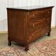 Commode Empire en acajou et dessus marbre XIXème