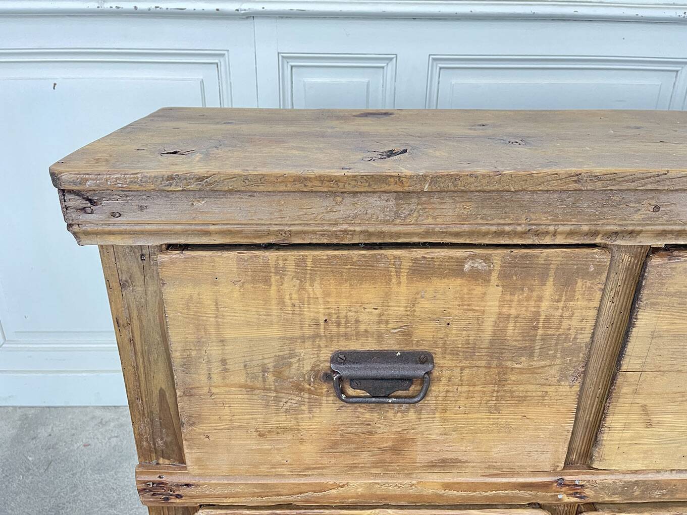 Ancien meuble de métier à tiroirs 1920