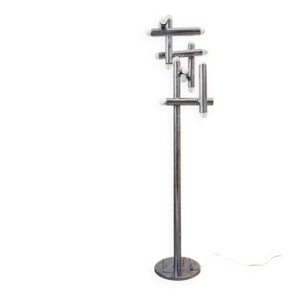 17-light floor lamp by Goffredo Reggiani, Italy, 1970s.