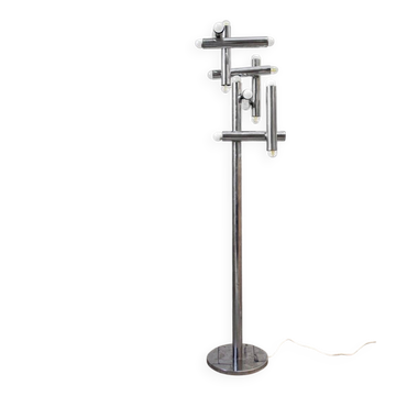 17-light floor lamp by Goffredo Reggiani, Italy, 1970s.