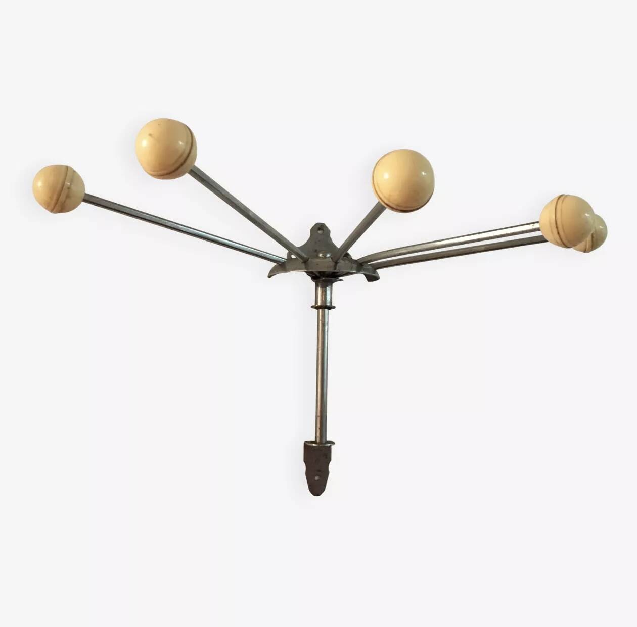 Vintage Serjac folding coat rack.