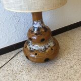 Seventies lamp in cermal