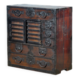 Commode japonaise Tansu, vers 1890