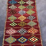 Colorful Moroccan rug - 143 x 285 cm
