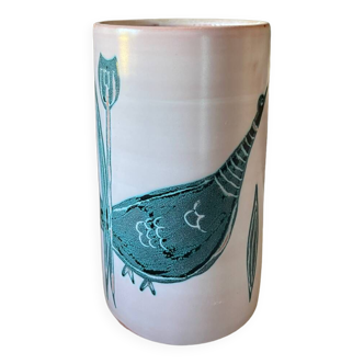 Yvon Roy scroll vase