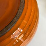 Vase XXXL Italian design 1960 in glazed earth