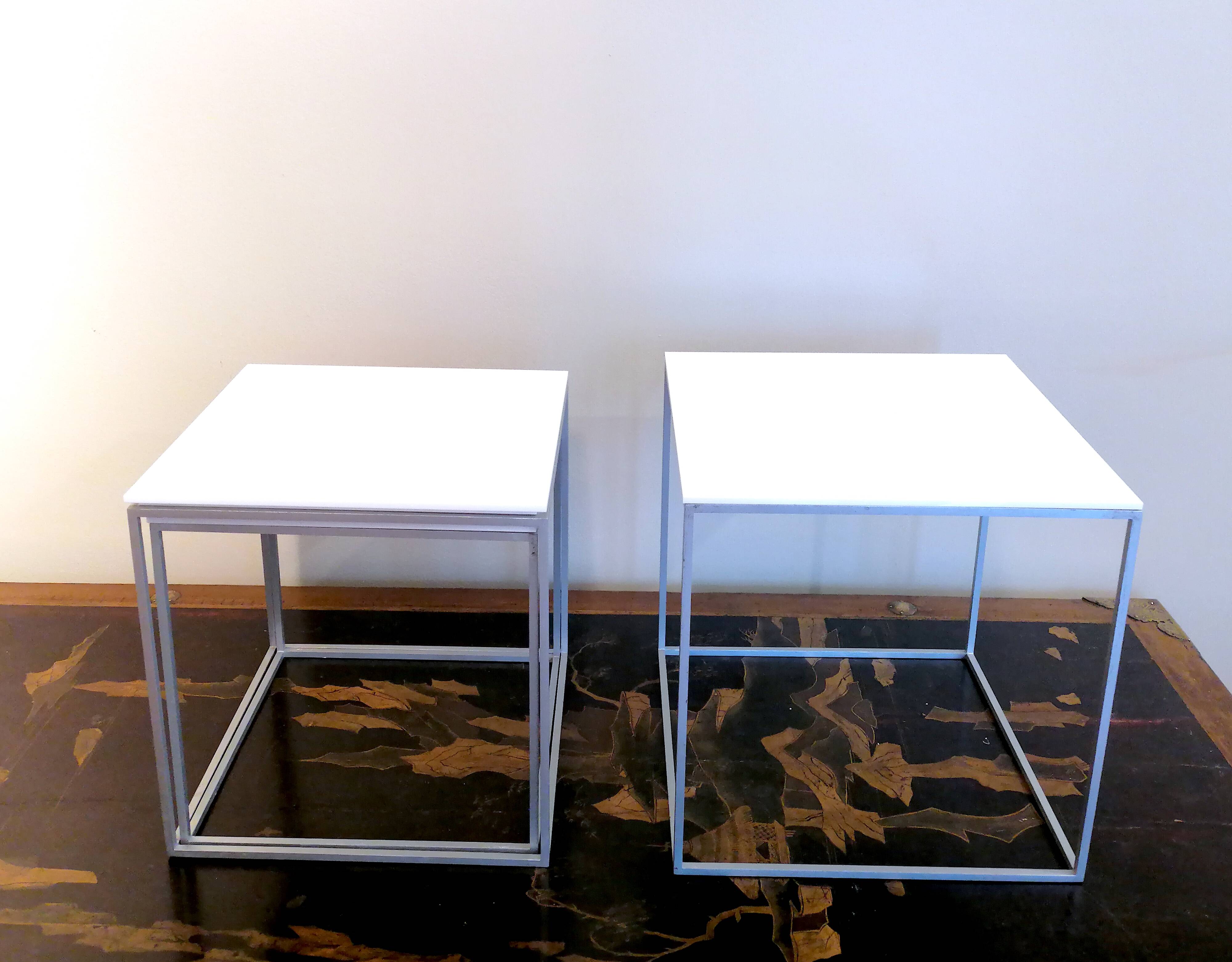 Side tables Pk71 by Paul Kjaerholm 1960