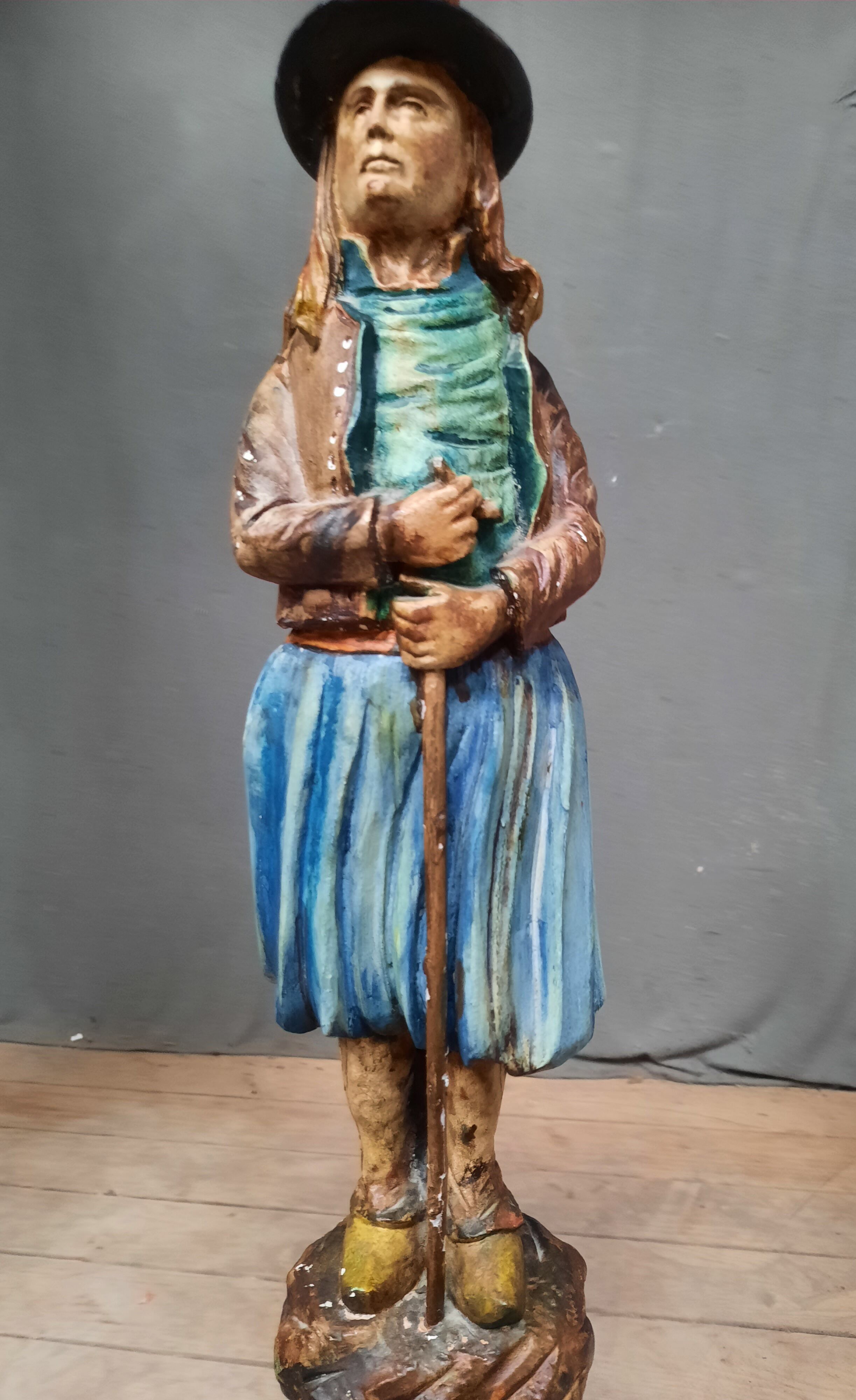 Selette au motif de breton