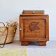 Chevet petit meuble caisson art déco bois