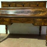 Bureau a cylindre en acajou Louis Philippe XIX siècle