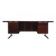 Bureau en palissandre, design danois, années 1970, designer : Marius Byrialsen, fabricant : Nipu Møbler