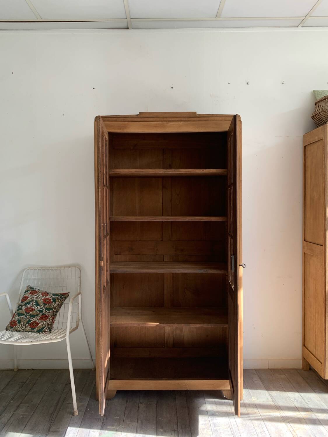 Parisian glass cabinet