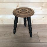 Tripod wooden stool