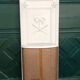 Wood and caning coat rack Louis XVI