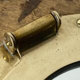 Brass porthole mirror