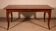 Louis XV table in oak, late 18th century.
