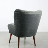 Fauteuils art déco en bleu