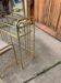 Vintage dressing table and stool in brass, 1950