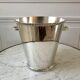Saint Hilaire champagne bucket in silver metal