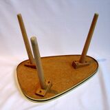 Table d'appoint trépied du milieu du siècle, années 1970