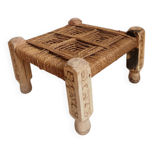 Tabouret indien ancien