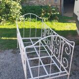 Wrought iron sofa bed