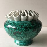 Art Deco vase in earthenware manufacture Ste Radegonde