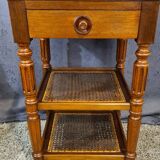 Mahogany serving trolley