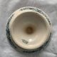 4 blue and white service dishes Alesia Longchamp Iron Land early 20th century